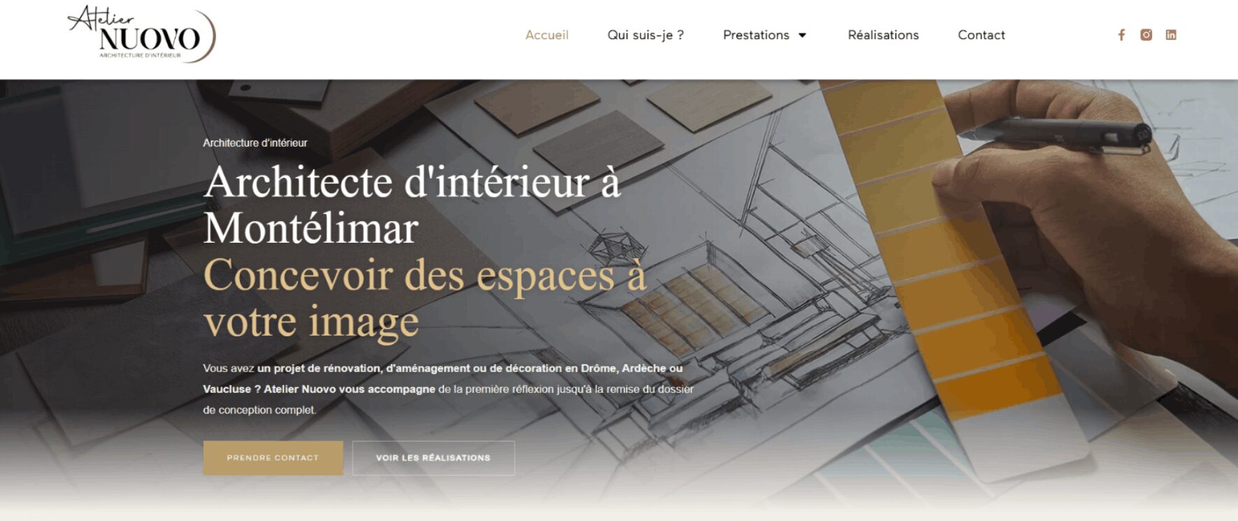Hero de la réalisation Atelier Nuovo